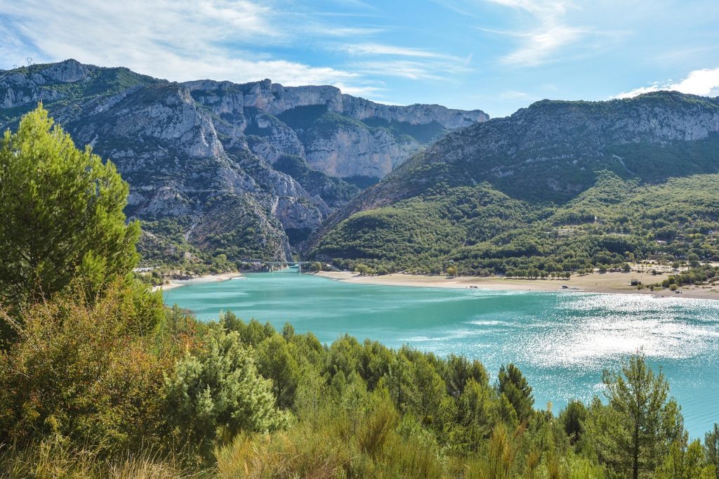 Lac du Bourget calm alpine lake landscape