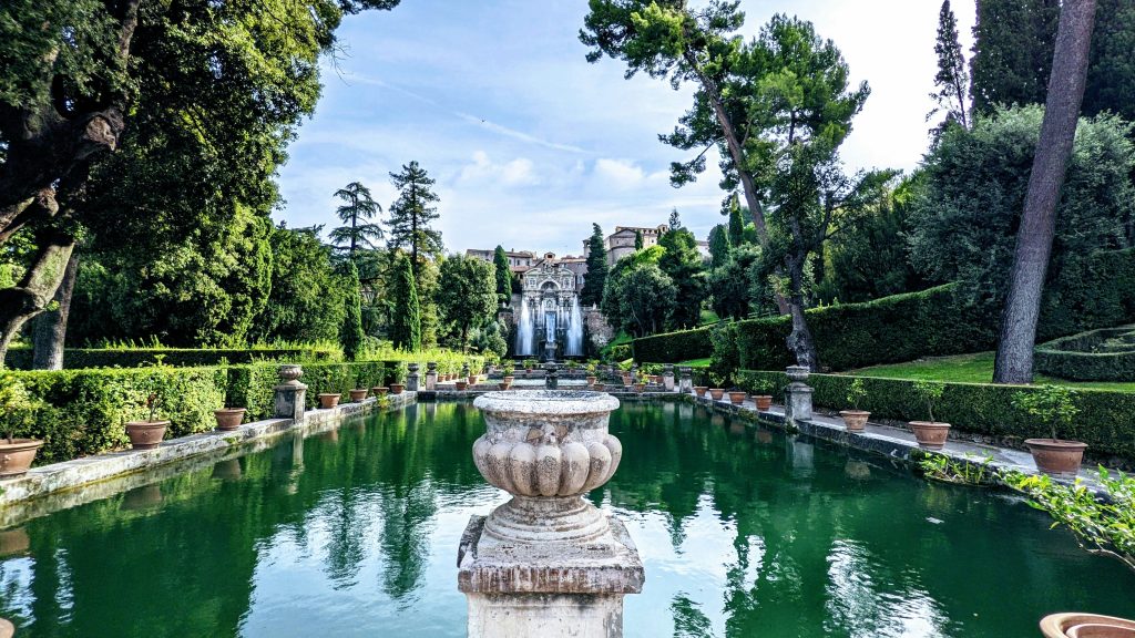 Tivoli near Rome with Villa d’Este fountains and Hadrian’s Villa, popular day trip from Rome