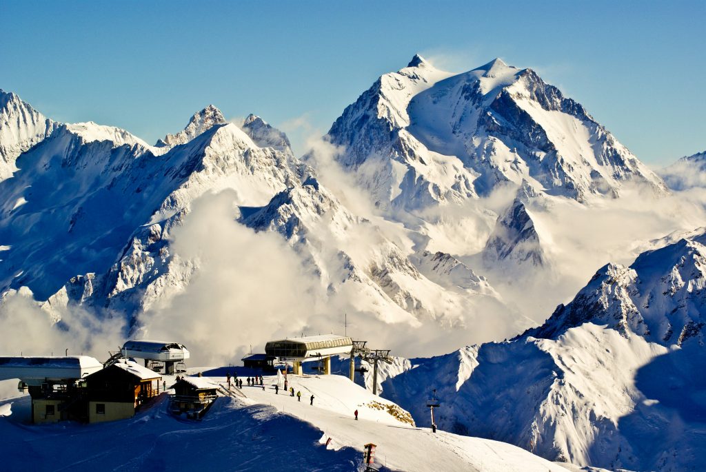 Courchevel ski resort in Les Trois Vallées