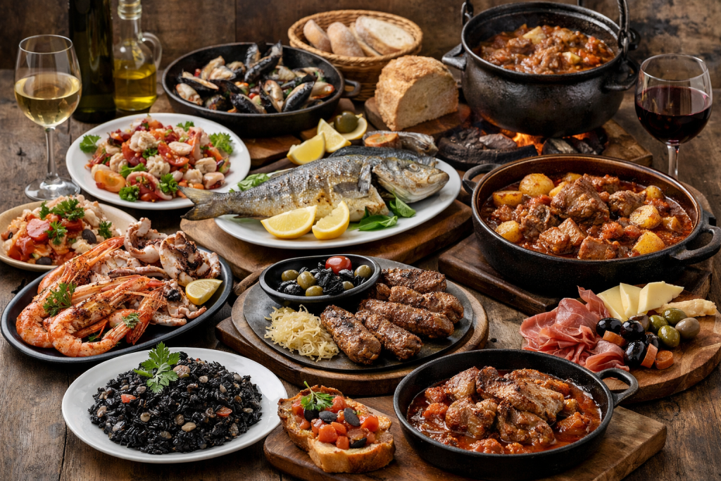 croatia food traditional cuisine seafood meat dishes local dining experience travel guide