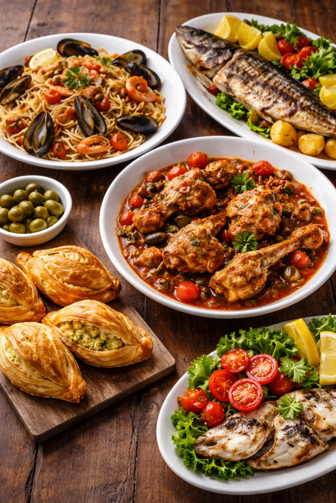 Malta traditional food rabbit stew fenek seafood pasta pastizzi grilled fish Mediterranean cuisine travel guide