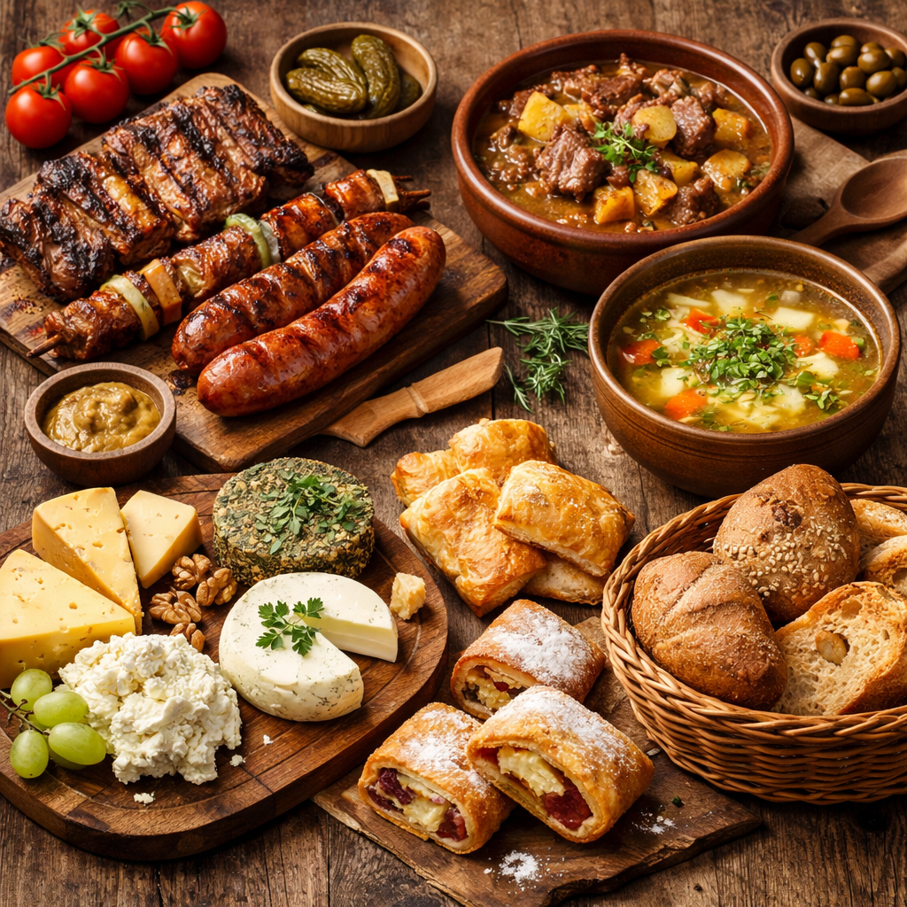 Slovenia cuisine traditional dishes grilled meat stew cheese bakery local food experience