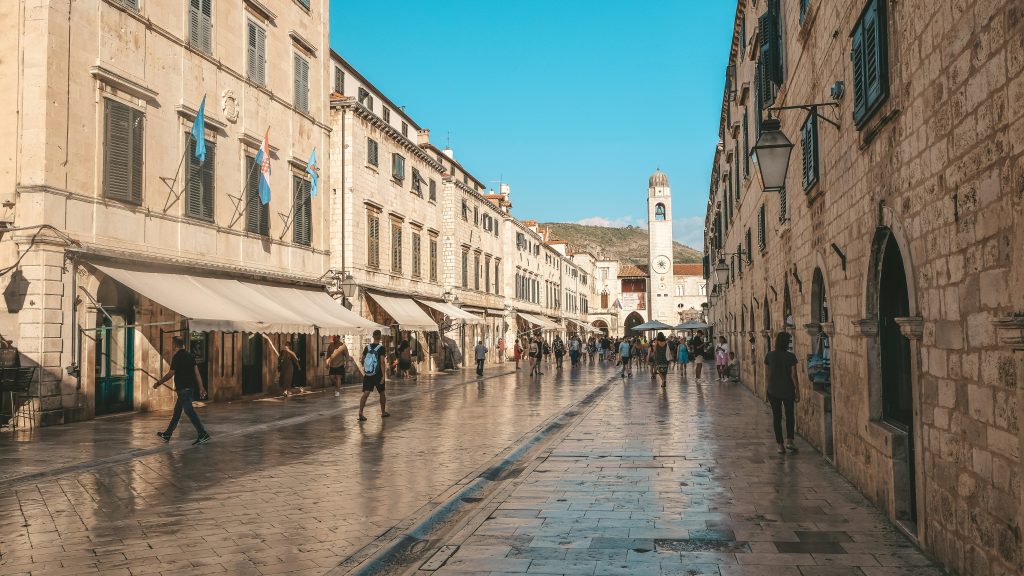 Dubrovnik Old Town travel guide historic streets Stradun architecture Croatia city center