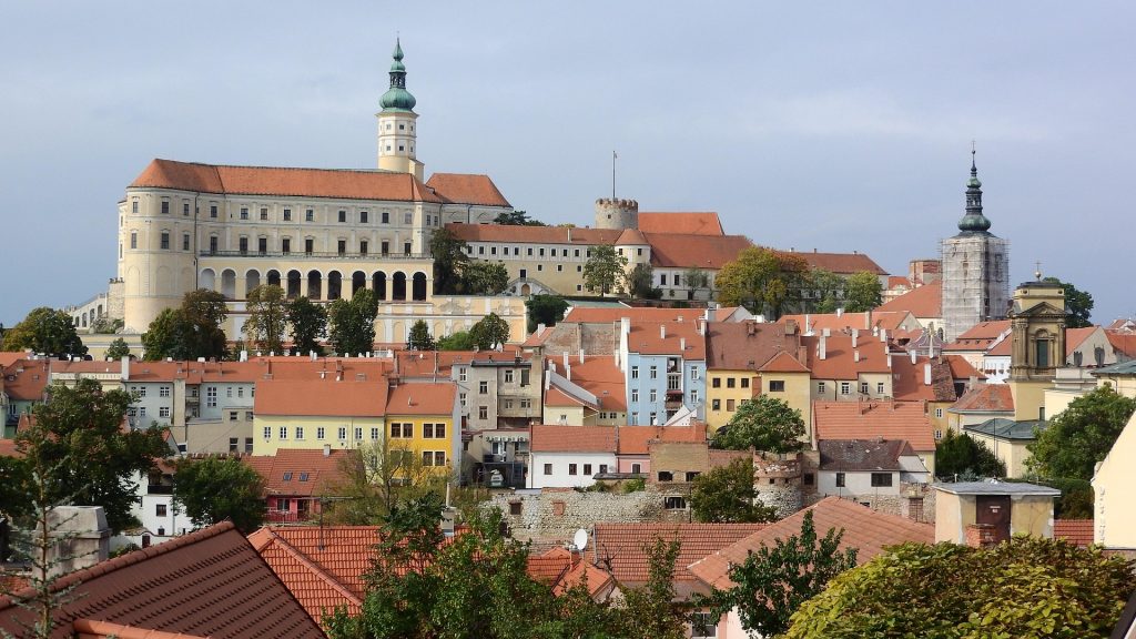 mikulov wine town near brno travel guide vineyards hills historic town landscape
