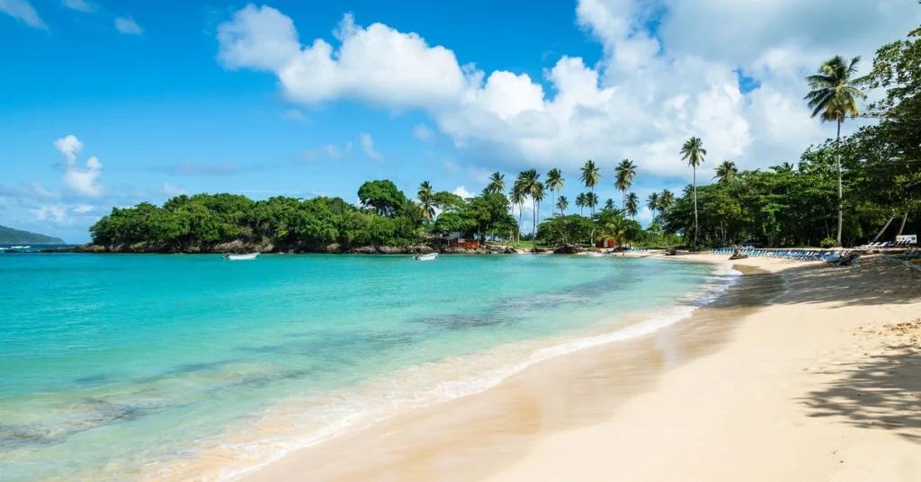 Dominican Republic Travel Guide Playa Rincon with untouched beach and tropical scenery