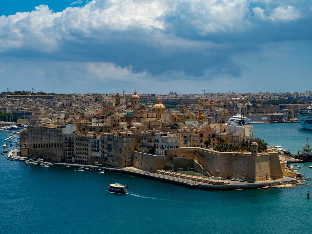 Malta travel guide Valletta historic streets St Johns Co Cathedral Upper Barrakka Gardens city view
