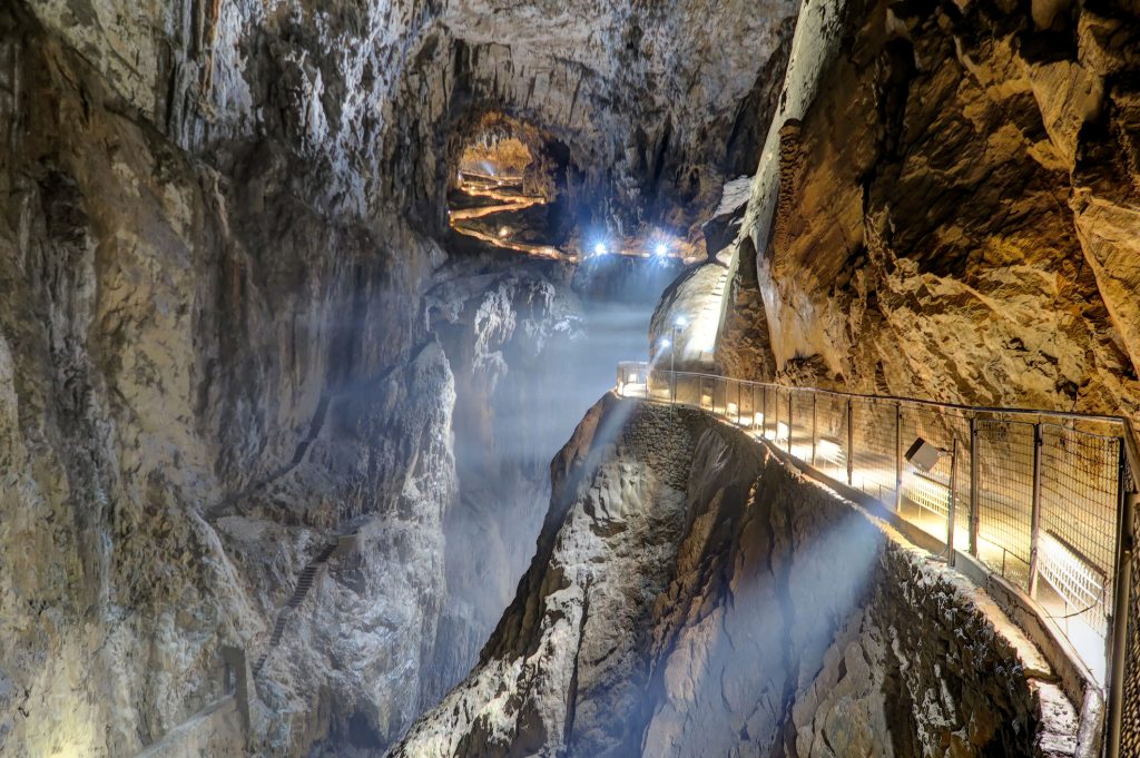 Škocjan Caves Slovenia underground canyon UNESCO natural cave system